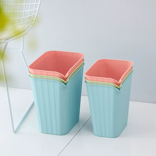 万派 Креативное большое пластиковое мусорное ведро для домашнего использования для гостиной