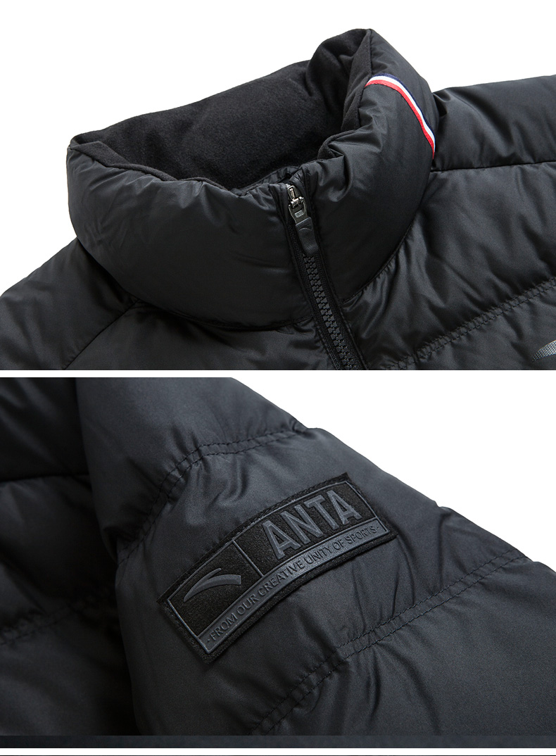 Anta down jacket quần áo nam 2018 thu đông mới áo gió thoải mái dày thể thao thoải mái 15747944 áo phao bomber nam
