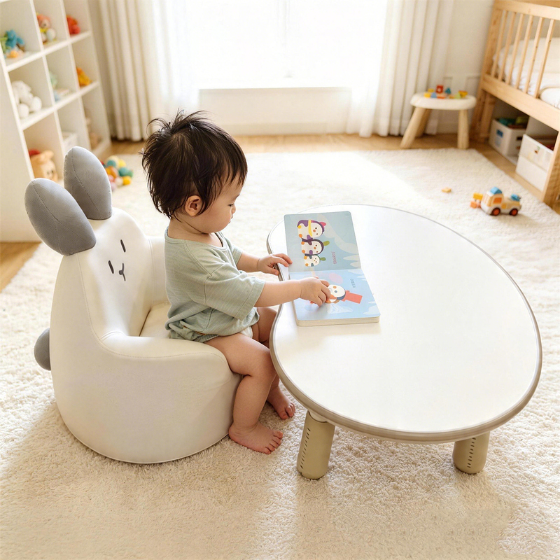 Peanut Table Children's Study Table Baby Pea Table Baby Eating Small Table Sofa Reading Table Early Education Table Dining Table