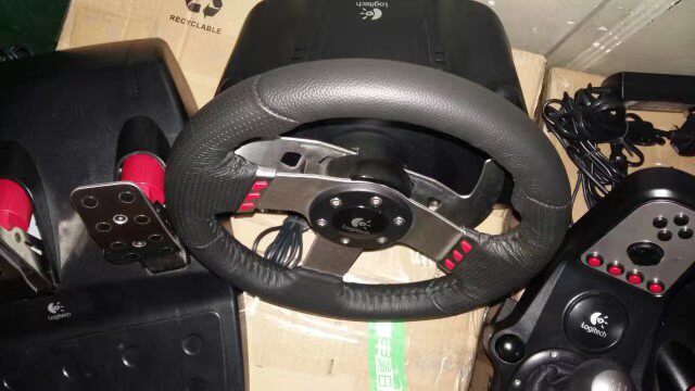 Руль 罗技logitechg27／g29／g920／g25游戏方向盘