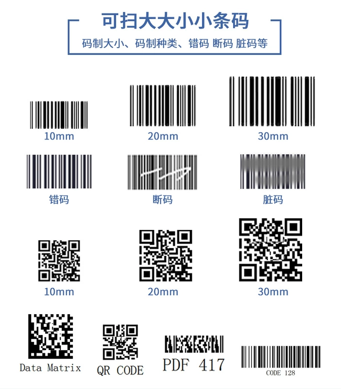 Máy quét mã công nghiệp Keran Súng quét mã QR Máy quét siêu thị Máy tính tiền Máy tính tiền Hàng hóa Mã vạch một chiều Hậu cần nhanh Hộp thanh toán bảo hiểm y tế Phiếu mua hàng điện tử Thuốc nông nghiệp và thuốc thú y không dây - Thiết bị mua / quét mã vạch