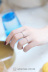 Thiết kế ban đầu tối giản tối giản sang trọng về khẩu độ tốt phần cửa hàng nhẫn nam và nữ hipster Nhật Bản và Hàn Quốc nhẫn calvin klein Nhẫn