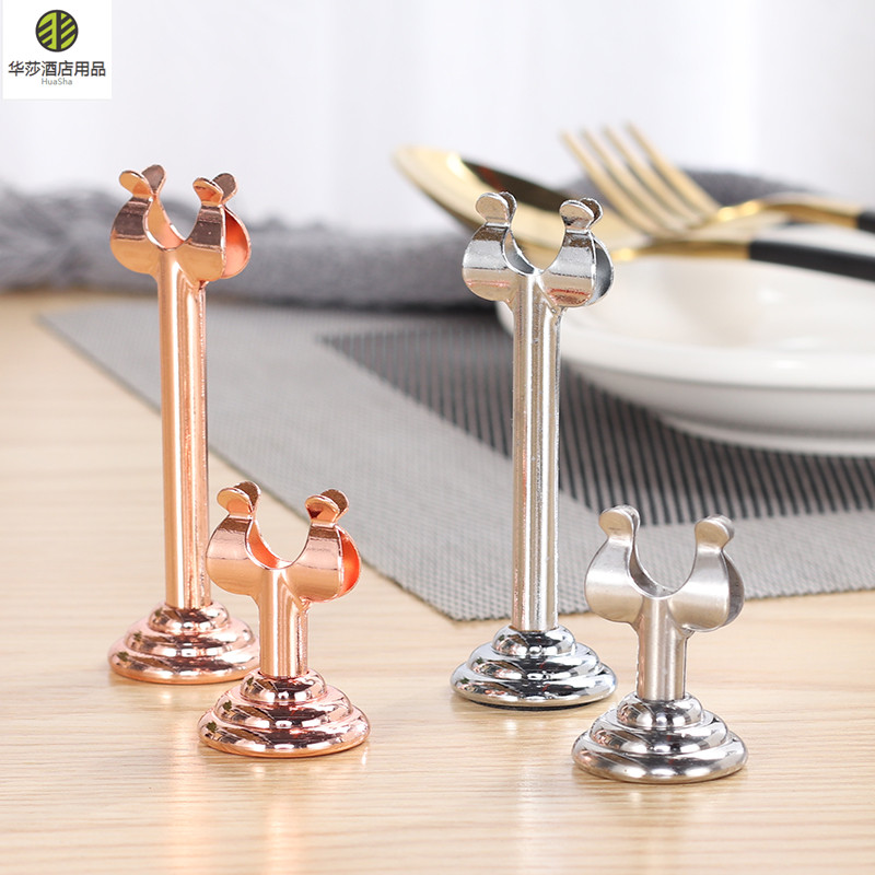 Creative metal table card clip cake bakery label clip price display card supermarket promotional brand advertising explosion sticker