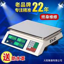 Dayang 748 Jiayou 30kg Electronics said that the Taiwan-based scales are weighing heavily on the vegetable water sector Sub-region