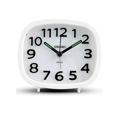 Deli Stationery 8800 Случай будильник Студент будильник простая современная индивидуальность