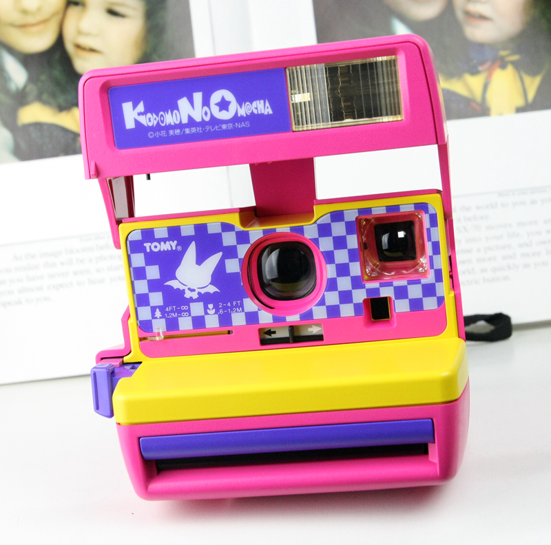 Polaroid polaroid 600 Komodo Miho Xiaohua third generation machine pink version of the box said that the full color is good