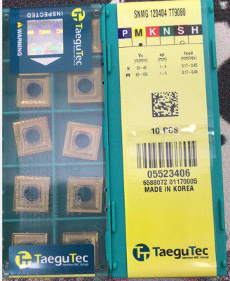 South Korea Special Chuck Singer Blade SNMG120404 TT9080 Stainless Steel Sinker Blade