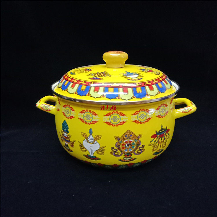 Hidden Milk Teapot Eight Auspicious Milk Tea Pan Cooked and butter tea pot Concealed Soup Pot induction cookware Wasp