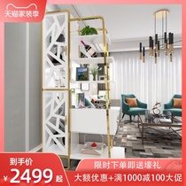  Light luxury style entrance partition cabinet Living room wine cabinet shoe cabinet integrated modern simple entrance hall decorative screen room hall cabinet
