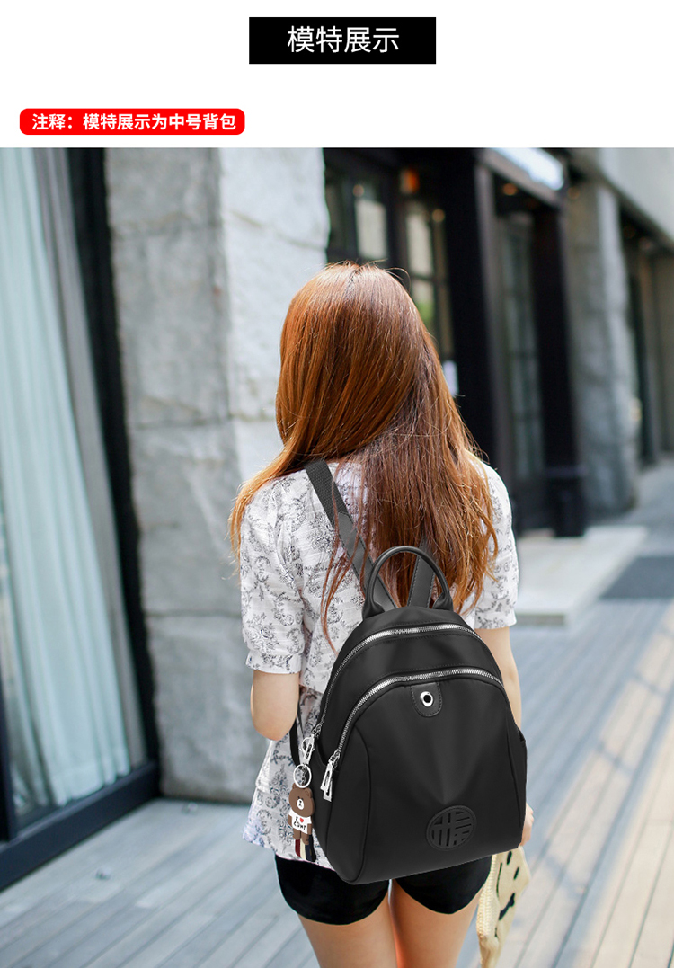 2018 mới thời trang chic ba lô nữ thủy triều phiên bản Hàn Quốc của ba lô hoang dã siêu cháy túi vải du lịch Oxford balo gucci nam