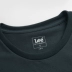 Lee nam mùa hè Mới nam cổ tròn tay ngắn tay áo thun xanh Áo thun cotton hàng đầu L29627K996QZ - Áo phông ngắn áo thun nam cao cấp Áo phông ngắn