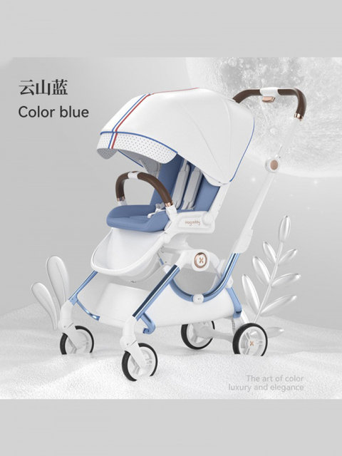 Hagaday Baby Stroller, Lightweight Foldable Stroller for Children and Babies, Suitable for Sitting and Lying, Ideal for Toddlers