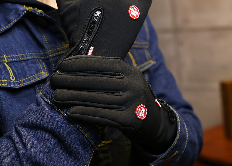 Màn hình cảm ứng găng tay câu cá ngoài trời lạnh và windproof ấm cưỡi màn hình điện dung cảm ứng leo núi vỏ mềm trượt tuyết không thấm nước găng tay thời trang nữ