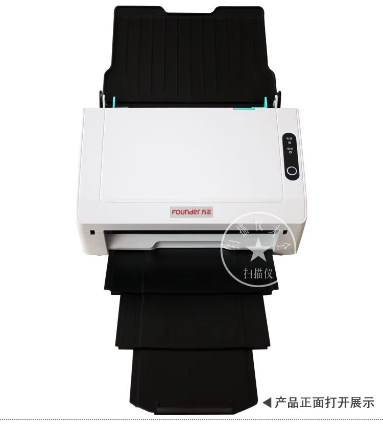 Người sáng lập A2040 máy quét hai mặt tốc độ cao 40 trang / 80 khuôn mặt / phút Lệnh hải quan Quét tệp nhanh - Máy quét