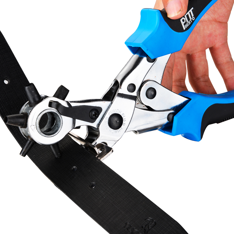 Belt belt hole punch Men's leather bag belt hole punch buckle multi-function pants belt hole punch pliers