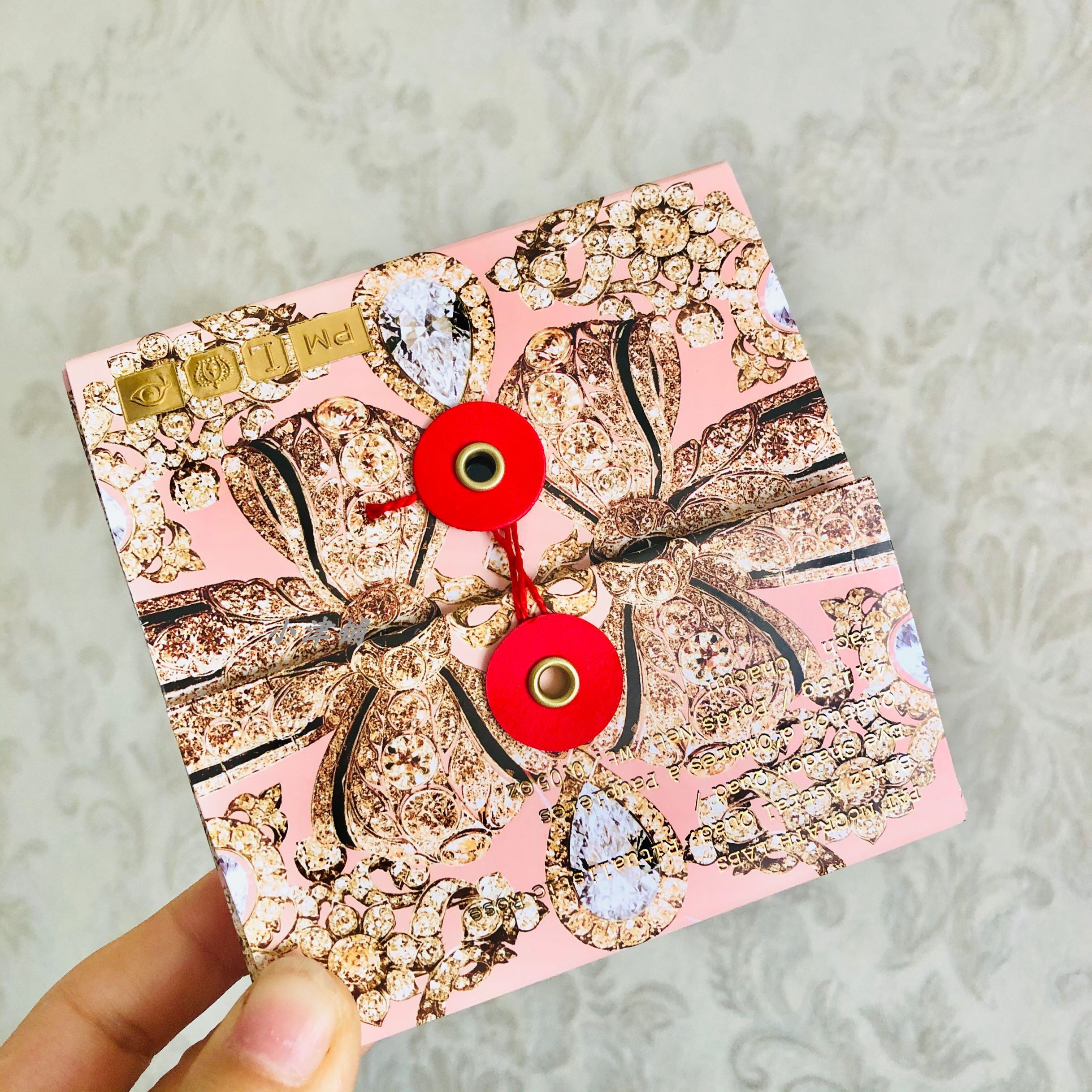 Spot pat four-color eye shadow rose pink disk red disk Blue disk limited interstellar consons