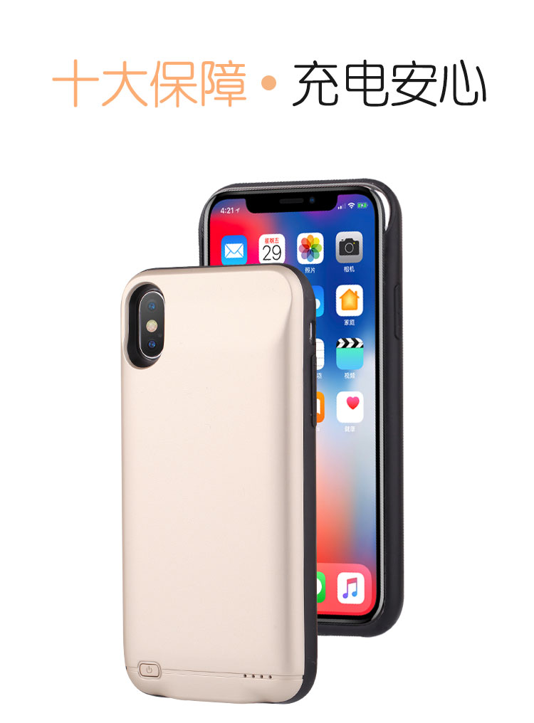 X của Apple iPhonexsmax kẹp chuyên dụng kẹp Xs không dây di động sạc điện kho tàng Clip sạc pin XR - Ngân hàng điện thoại di động sạc dự phòng topk 10000mah