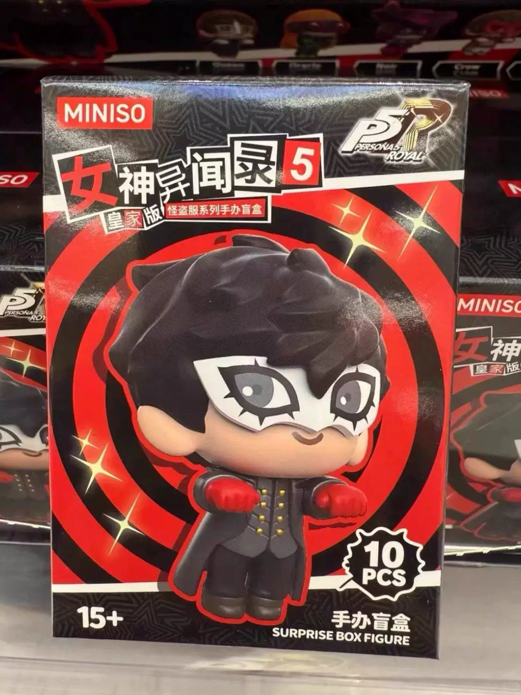 Коллекционная фигурка-блайндбокс Miniso Persona P5R Royal Edition — серия Phantom Thieves, официальный размер