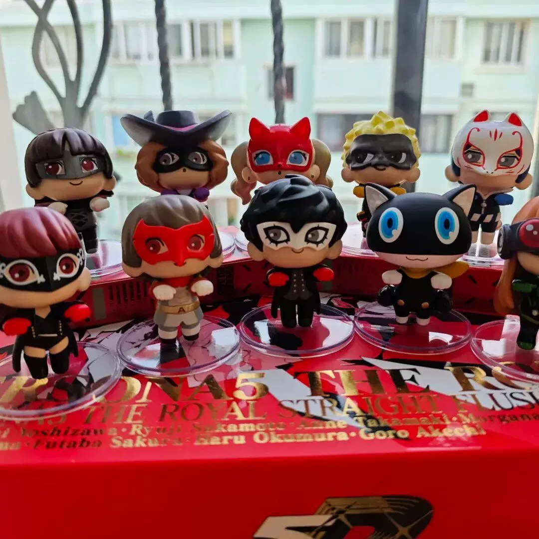 Коллекционная фигурка-блайндбокс Miniso Persona P5R Royal Edition — серия Phantom Thieves, официальный размер