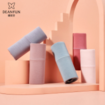 Butterfly Amphine Lady Briefs Female Autumn Winter Thin in Xinjiang Pure cotton antibacterial medium-high waist brief Breathable Triangle Pants 4 strips