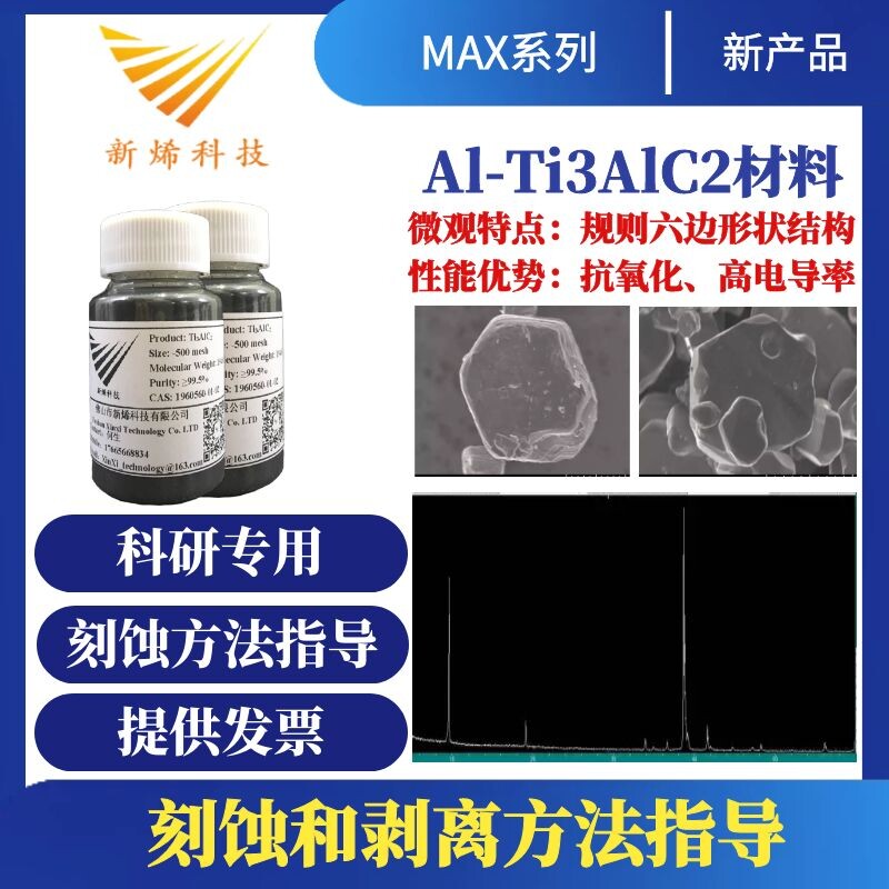 Ti3AlC2/Al-Ti3AlC2/MAX相材料/MXene/抗氧化性/高电导率特点