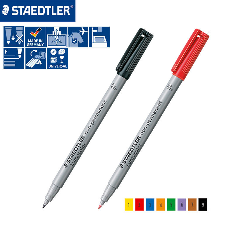 Imported German Schide Lou 316F can be supplemented with multi-color water-based projection pen red and black Blu-ray disc marker