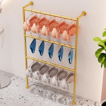 Underwear store shelves bra and underwear display rack wall-mounted pajamas clothing store multi-layer display floor-standing single-sided storage rack