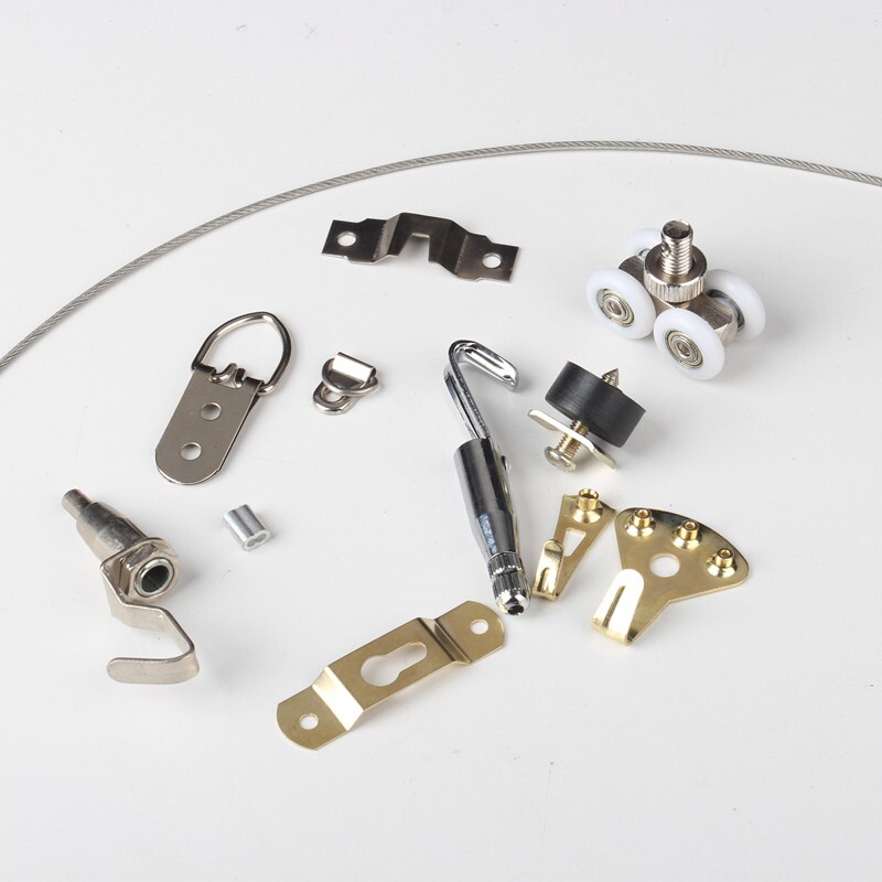 Wire rope hanging code Hanging picture device Wire rope hanging picture rope Stainless steel hanging picture line Wire hook hanging picture code