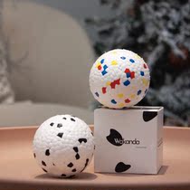 million monster one million with the same Wakanda little white ball toy grinding tooth ball resistant to training ball