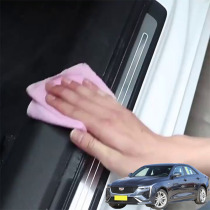Suitable for Cadillac CT4 CT5 ATS-L car threshold strip anti-step protection anti-scratch sticker anti-collision strip