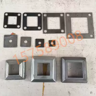 Wrought iron accessories Guardrail accessories Gate fence Stair column fixed hollow embedded parts embedded steel plate iron plate