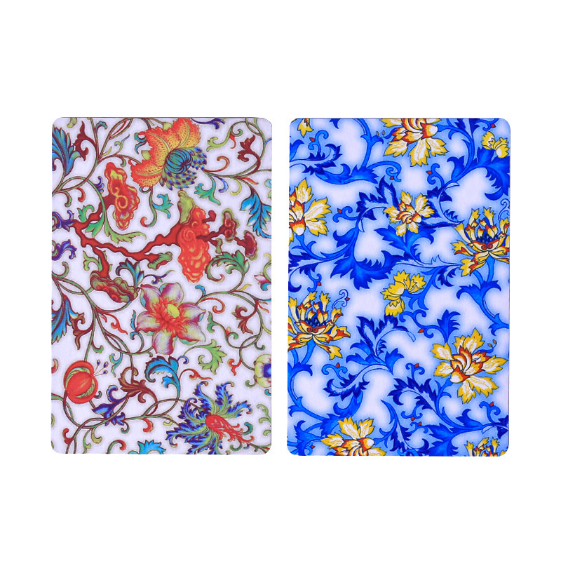 Ten decks of fishing poker cards, one deck of 10 decks, one box, one deck of 55 cards, thick playing cards