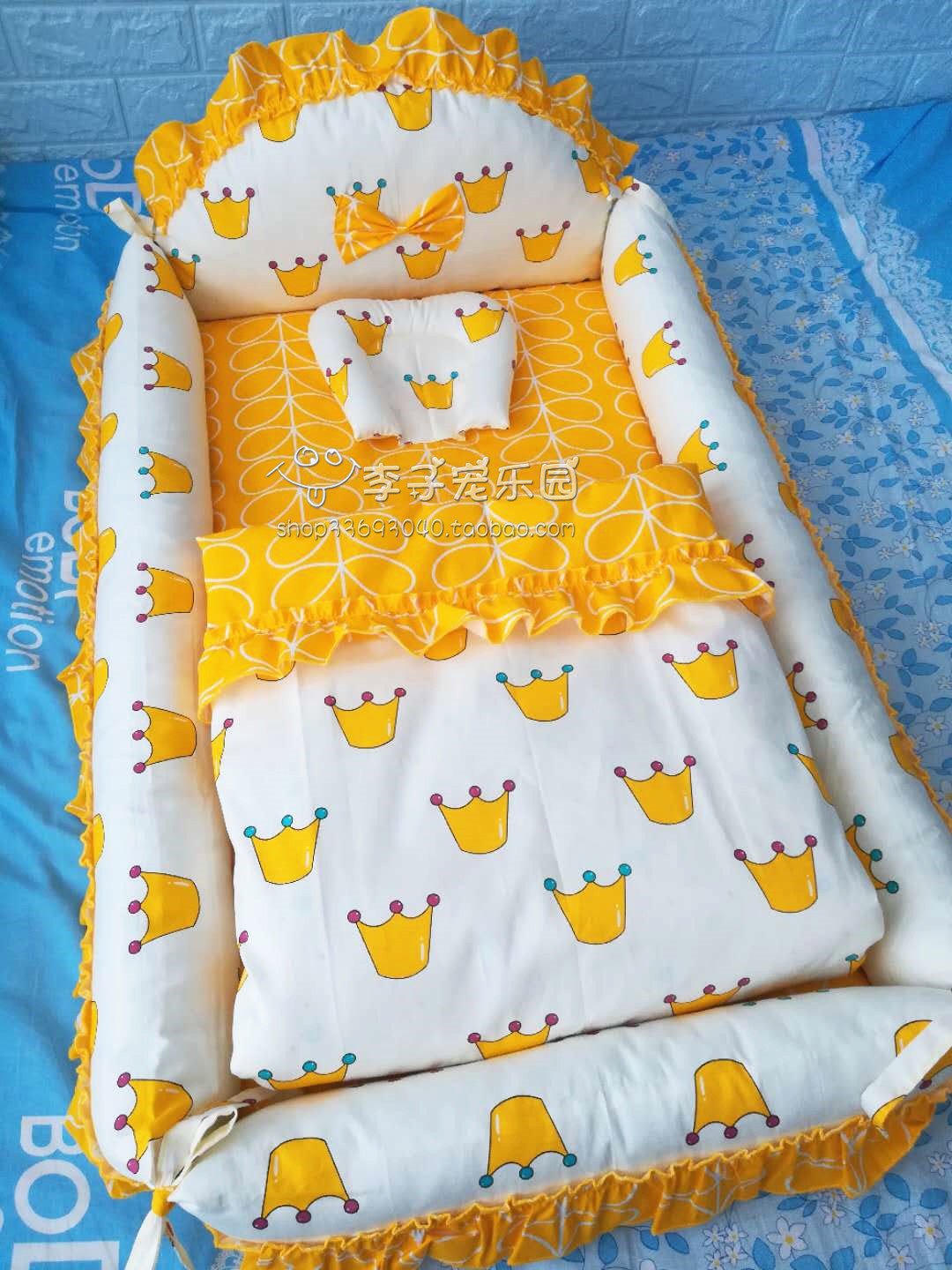 New convenient and comfortable All-removable washing infant bed Large 0-5 year old Children princess bed couch Z1