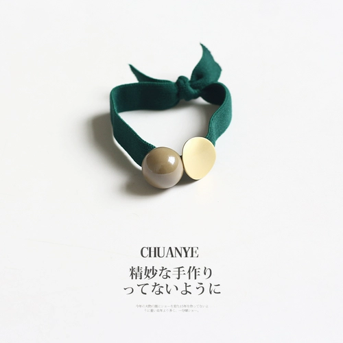 Брендовый чехол, резинка, корейский аксессуар для волос, хвостик, популярно в интернете, простой и элегантный дизайн