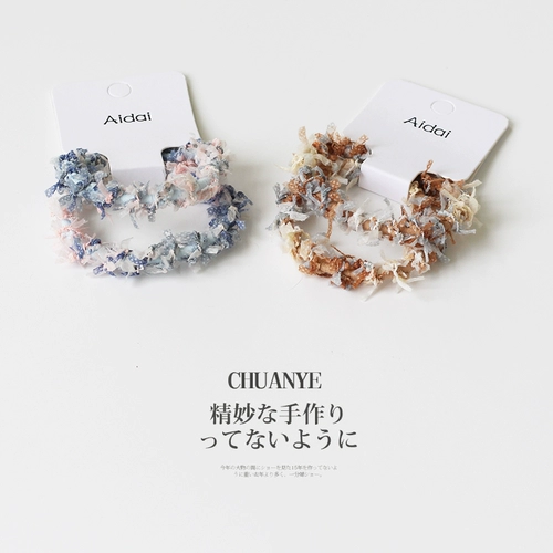 Kawano Candy Color Hair Circle net Red 2024 Новый ниша дизайн головы веревка и волосы резиновый рух