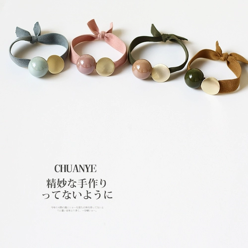 Брендовый чехол, резинка, корейский аксессуар для волос, хвостик, популярно в интернете, простой и элегантный дизайн