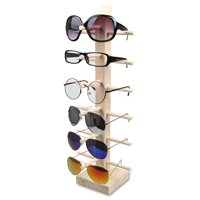 Стакана с твердым деревянным стеклами 6 пара