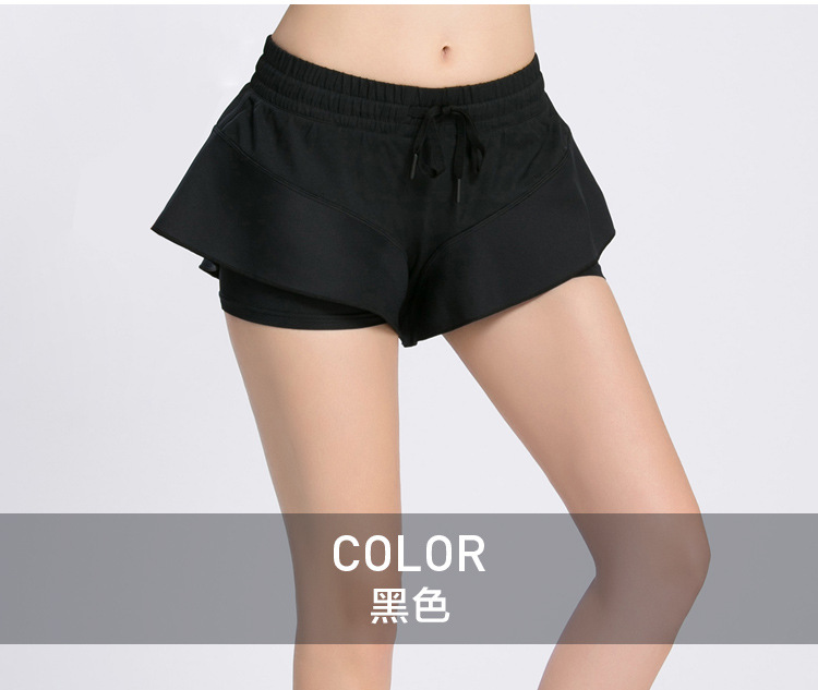 Quần short thể thao dành cho nữ Quần áo nhanh khô Chạy bộ chống nắng Quần yoga bãi biển Marathon Năm quần Quần short thể dục Phụ nữ - Trang phục thể thao quần áo thể thao nữ