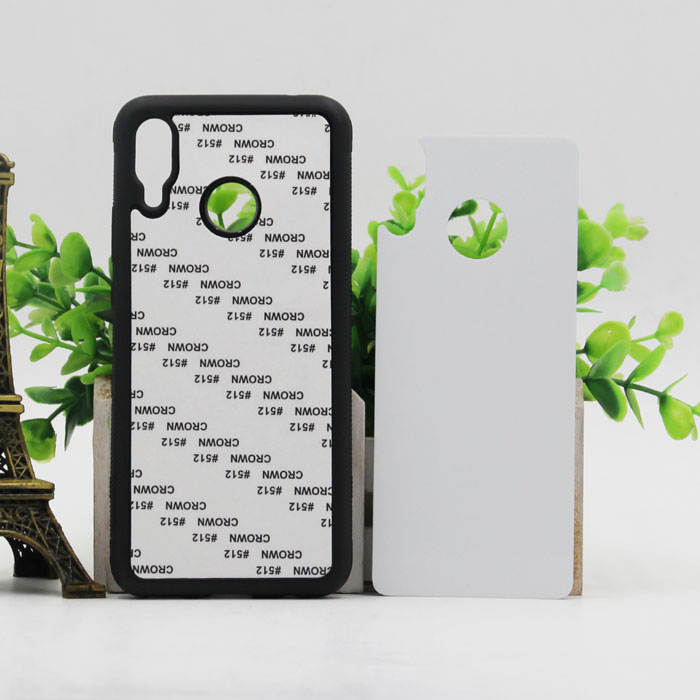 Thermal transfer of Huawei P20 LITE NOVA3E silicone edge TPU PC mobile phone protection shell DIY blank consumables wholesale