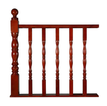 Factory price direct sales beech wood integral duplex building villa building handrail railing home staircase column solid wood customization