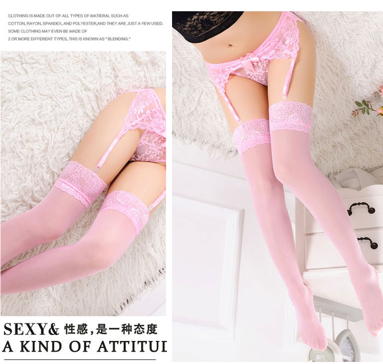 胖 chất béo MM cộng với chất béo thêm kích thước lớn sexy ren garter với tam giác ống dài vớ ống cao vớ sling