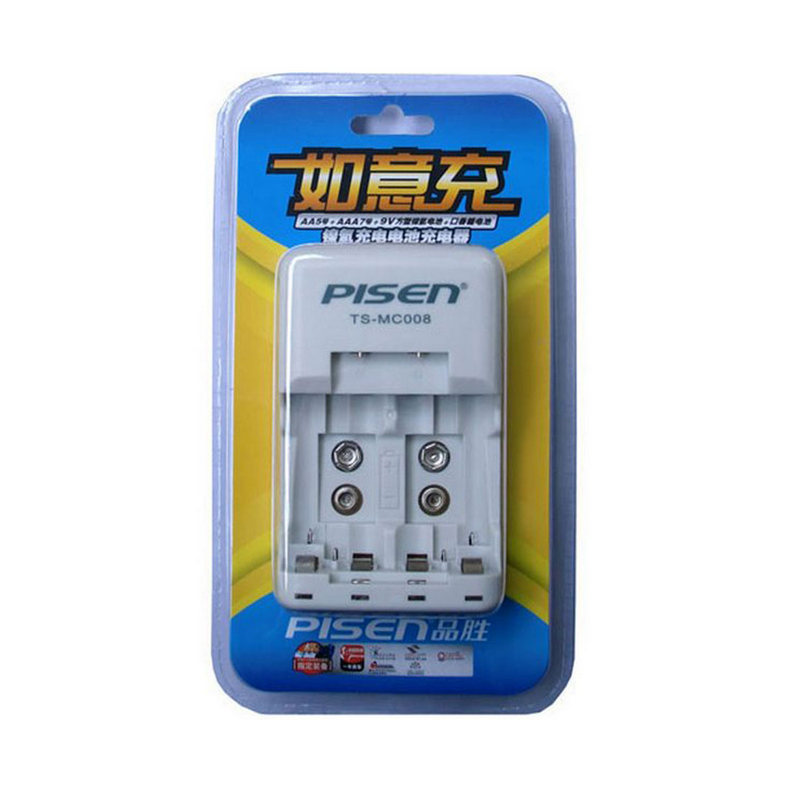 Classic PISEN Pinsheng MC008 Ruyi charge F6 chewing gum 5 No 5 No 7 9V NiMH battery charger