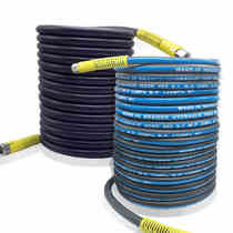 Wear-resistant ultra-high pressure steel wire pipe car washing machine accessories 280 380 55 Type 58 cleaning machine outlet pipe