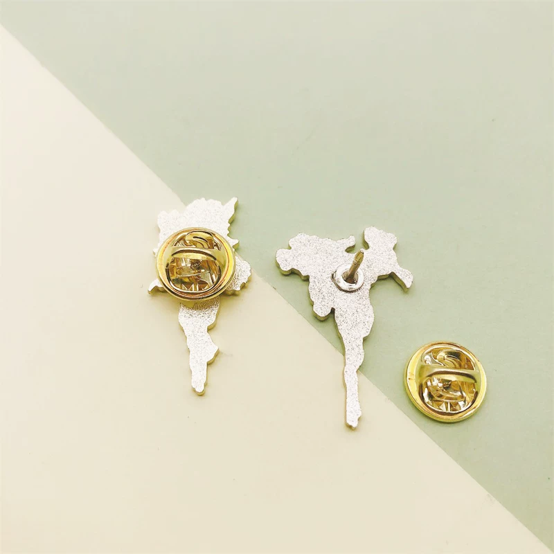 Creative brooch, badge, bag accessory, flowered, Birthday gift
