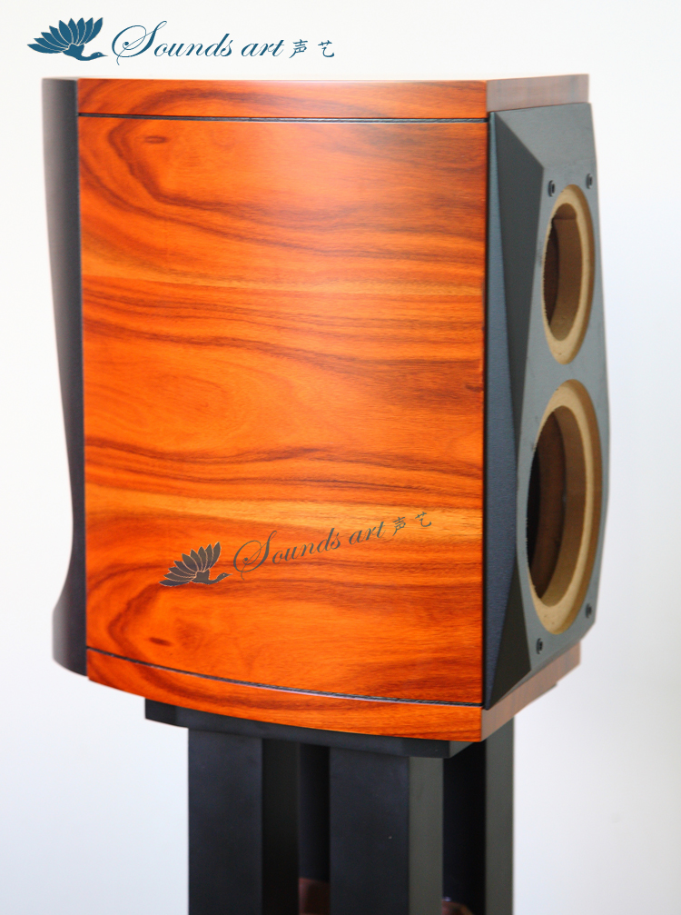 Custom 6 5 Inch Bookshelf Speaker Empty Box Curved Box Speaker