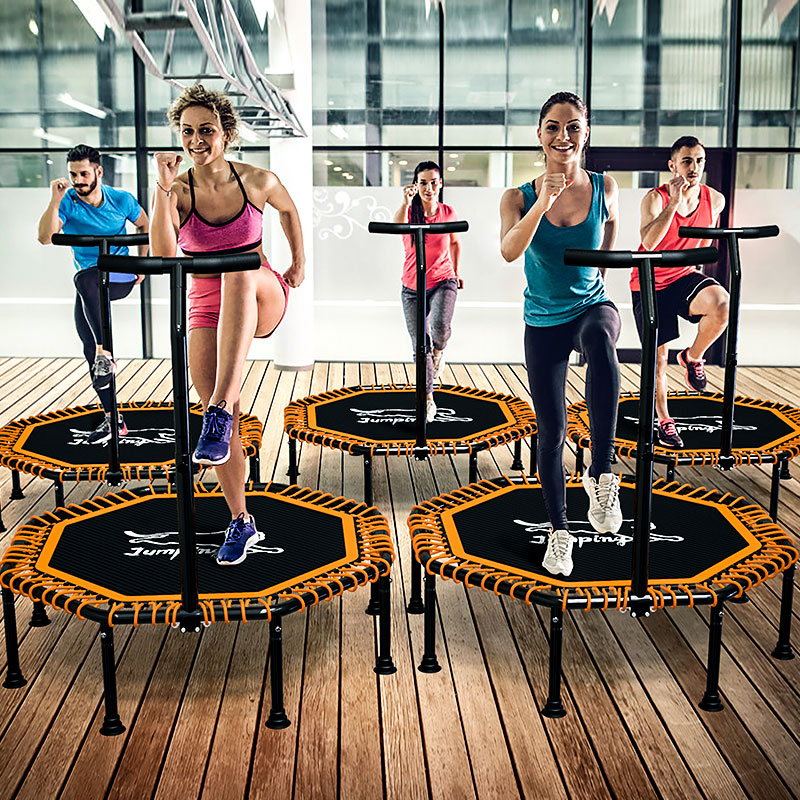 Trampoline home children indoor baby bouncing bed Children adult fitness with net family toy jumping bed