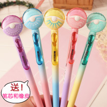 Tianzhuo mechanical pencil creative Frisbee activity pencil 0 5 0 7mm cute student with rubber pencil