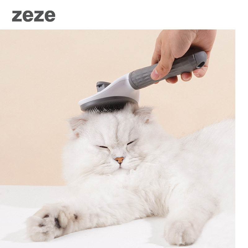 ze universal grunt new comb to floating golden hair teddy detachable to knot comb cat long hair brush