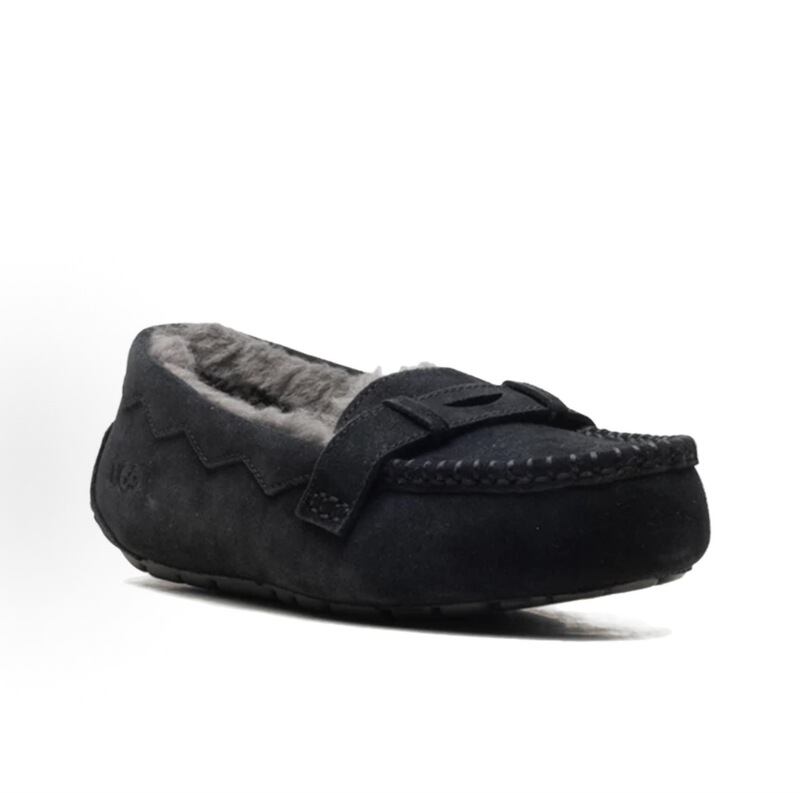 Authentic Ugg Women's Wool Loafers for Autumn and Winter 1166891
