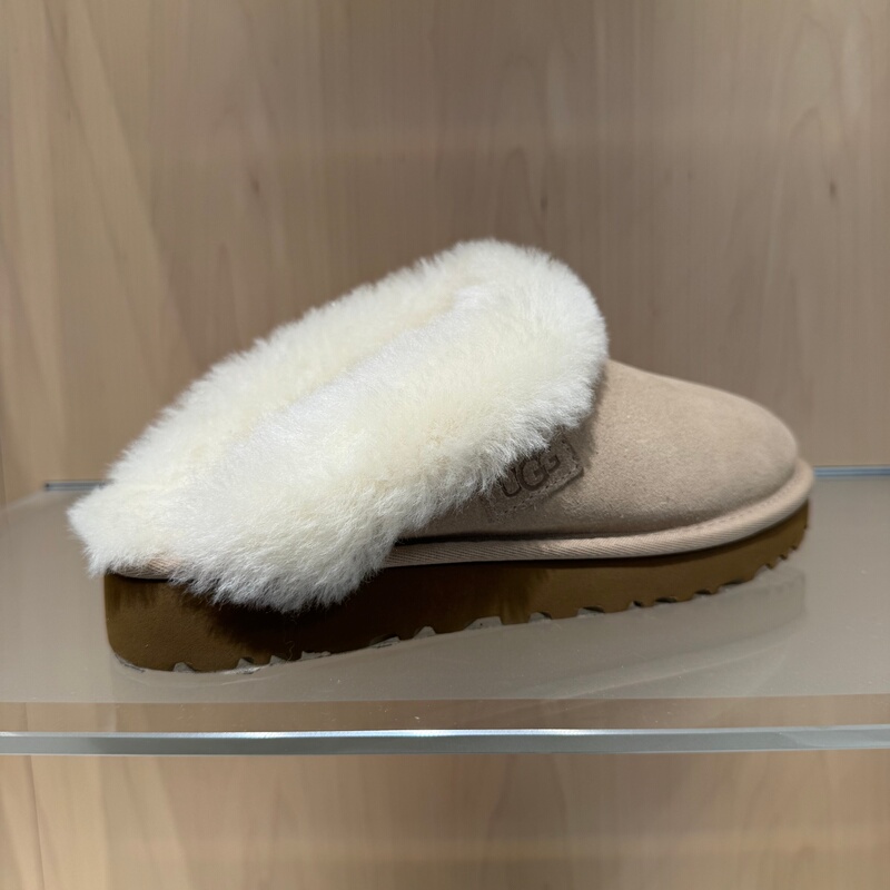 Authentic Ugg Winter Women's Plush Terry Loop Flat Casual Closed-Toe Slippers 1115134 Authentic Ugg Winter Women's Plush Terry Loop Flat Casual Closed-Toe Slippers 1115134